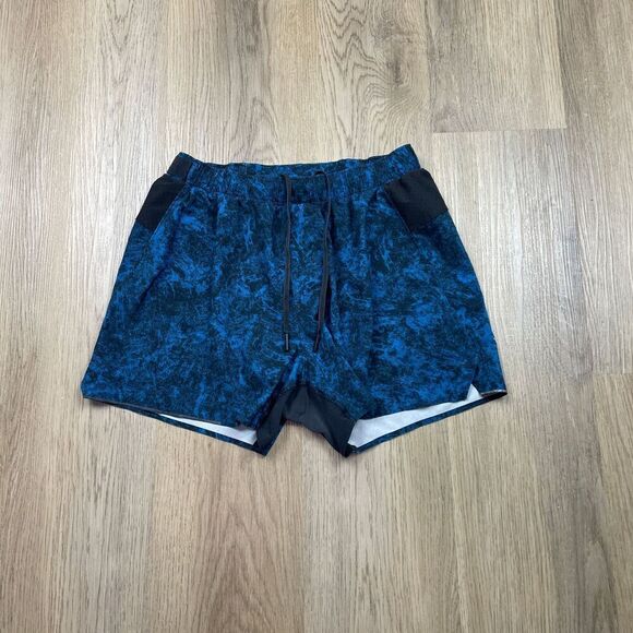 Lululemon Shorts Womens Medium Blue Running Lining Athletic Training - Picture 1 of 11